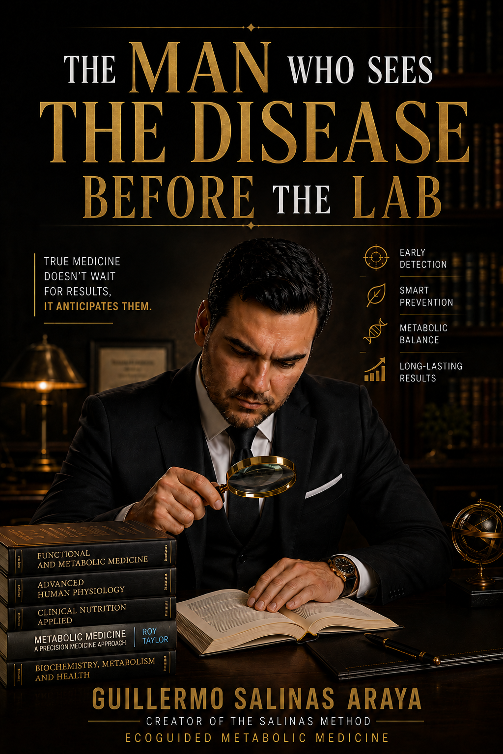 The Man Who Sees the Disease Before the Lab Tests